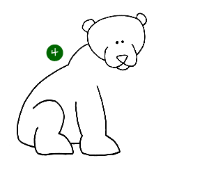 een beer tekenen - stap 4