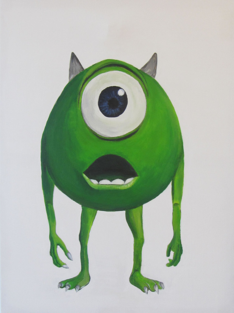 Monsters Inc fan art (Mike Wazowski)