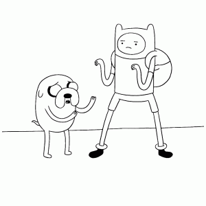 Jake en Finn