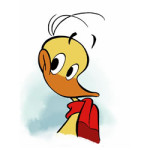 Afred Jodocus Kwak kleurplaat