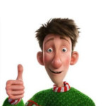 Arthur Christmas kleurplaat