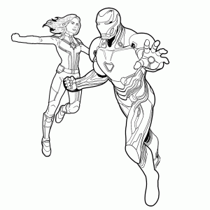 Iron Man & Captain Marvel