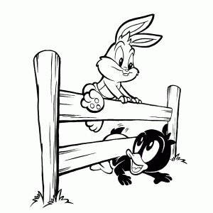 Baby Bugs Bunny & Daffy Duck