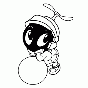 Baby Marvin the Martian / Marvin de Marsman