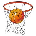 Sport: basketbal kleurplaten