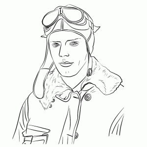 Charles Lindbergh   vliegenier