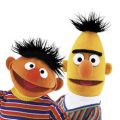 Bert en Ernie kleurplaten