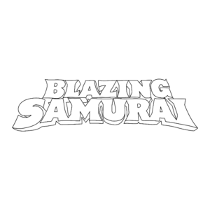 Blazing samurai logo