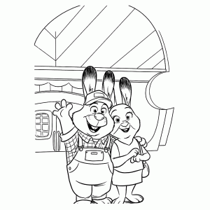 Bonnie & Stu Hopps, de ouders van Judy