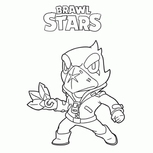 Brawl Stars Kleurplaat Printen Leuk Voor Kids - kleurplaten brawl stars sandy