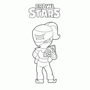 Brawl Stars Coloring Pages Fun For Kids Leuk Voor Kids - kleurplaten brawl stars sandy