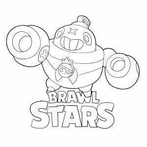 Brawl Stars Coloring Pages Fun For Kids Leuk Voor Kids