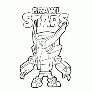 Brawl Stars Kleurplaat Printen Leuk Voor Kids - kleurplaat brawl stars knokkers tekenen