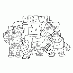 Brawl Stars Kleurplaat Printen Leuk Voor Kids - kleurplaat brawl stars dinamyke