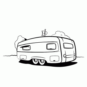 Een caravan