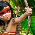 Ainbo: Heldin van de Amazone kleurplaat