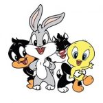 Baby Looney Tunes kleurplaat