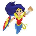 DC Super Hero Girls kleurplaat