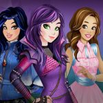 Disney Descendants kleurplaat