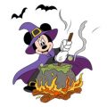 Disney Halloween kleurplaten