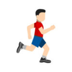 Sport: hardlopen kleurplaat
