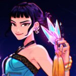 KPop Demon Hunters kleurplaat