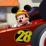 Mickey en de Roadster Racers kleurplaat