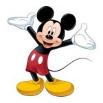 Mickey Mouse kleurplaat