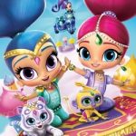 Shimmer en Shine kleurplaat