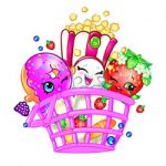 Shopkins kleurplaat