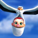 Storks Movie kleurplaat