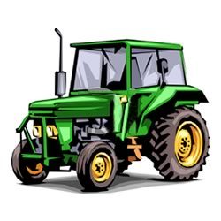 Spiksplinternieuw Tractors kleurplaten → Leuk voor kids QL-95