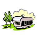 Caravans en campers kleurplaten