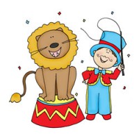 Kies een leuke kleurplaat van mensen en dieren die je in het circus tegenkomt, z ... - Circus kleurplaten Circus kleurplaten