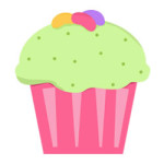 Cupcakes kleurplaat