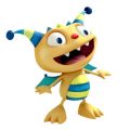 Kenny het Knuffelmonster (Henry Hugglemonster) kleurplaten