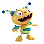 Kenny het Knuffelmonster (Henry Hugglemonster) kleurplaat