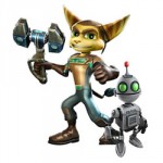 Ratchet en Clank kleurplaat