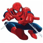 Ultimate Spiderman kleurplaat