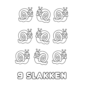 9 slakken