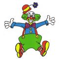 Clowns kleurplaten