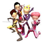 Code Lyoko kleurplaat