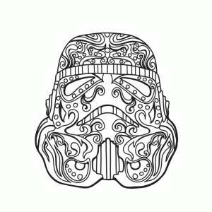 Star Wars Storm trooper masker