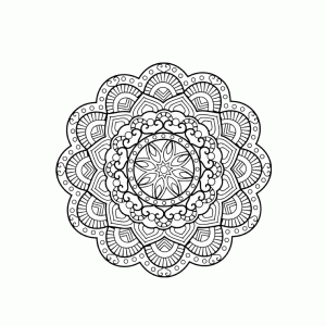 Bloem mandala