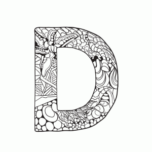 Letter D