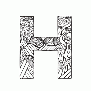 Letter H