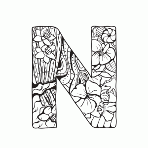 Letter N