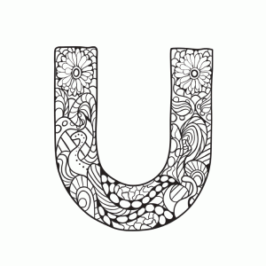 Letter U