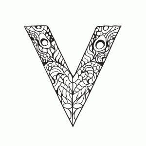 Letter V