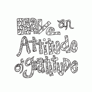 Gratitude attitude